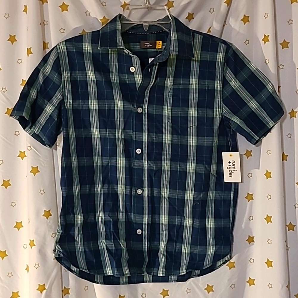 Boys button down shirt NWT